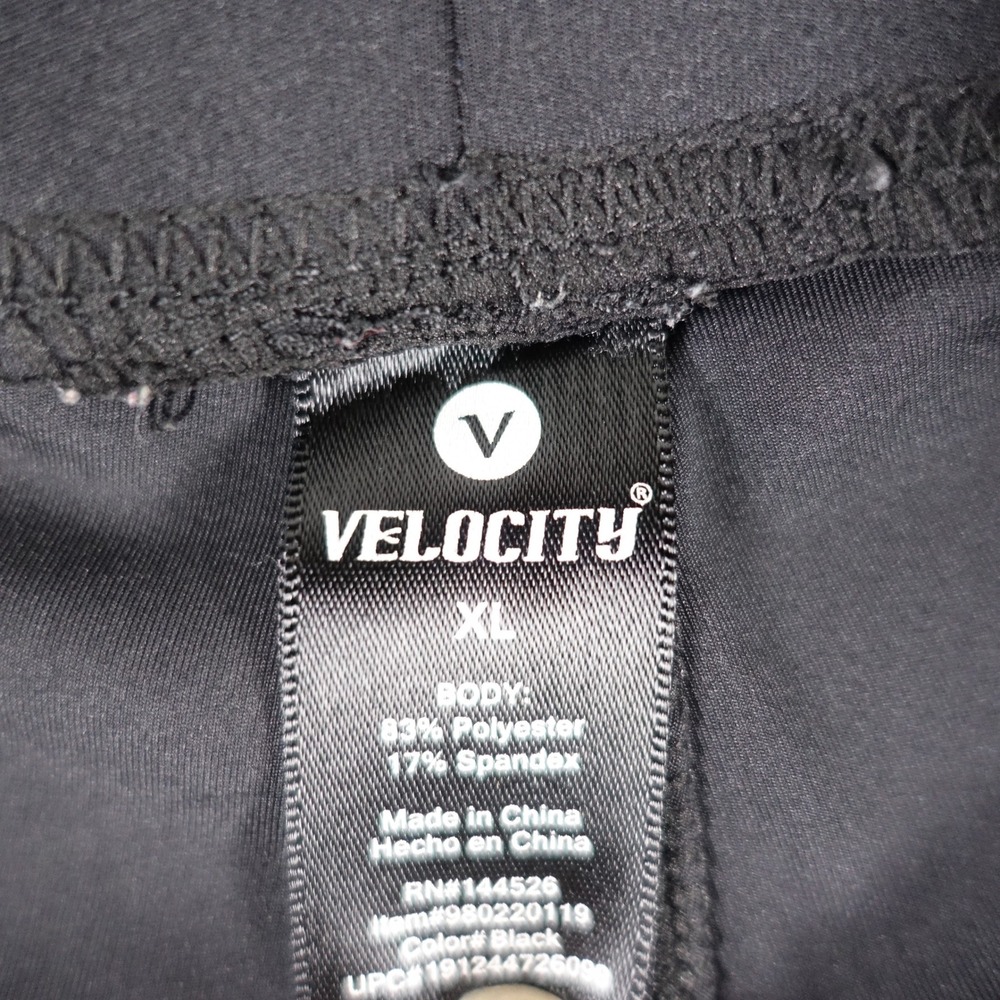 Velocity Womens XL Black Straight Leg Athletic Pants Adjustable Cinch Hem - Picture 4 of 6
